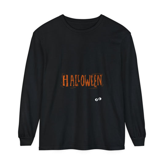 Unisex Garment-dyed Long Sleeve T-Shirt