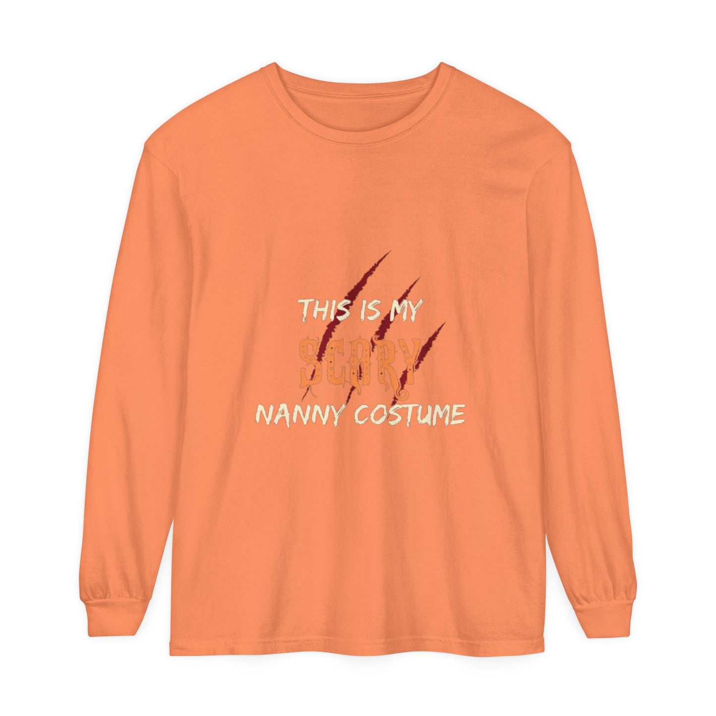 Unisex Garment-dyed Long Sleeve T-Shirt